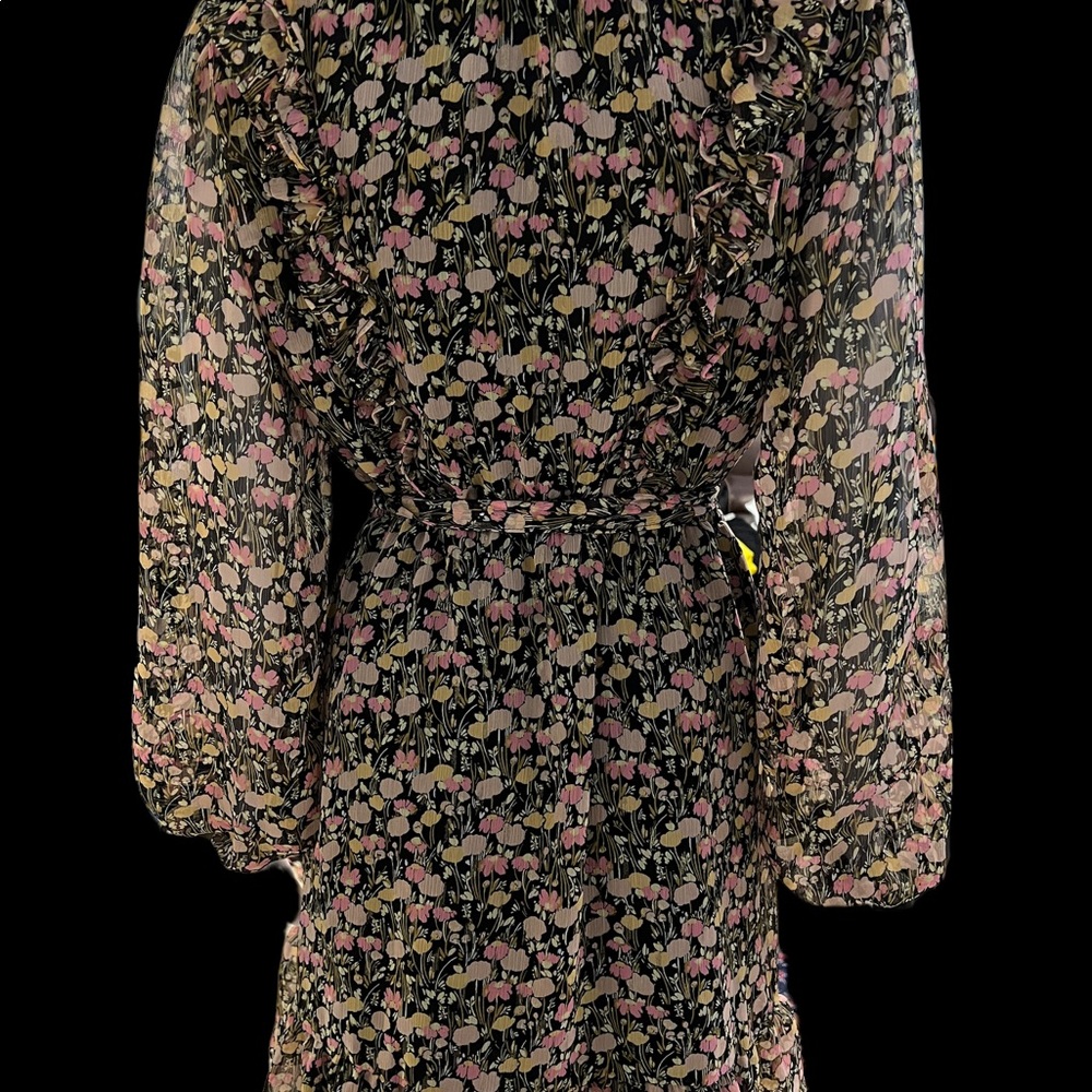 Lauran Conrad floral dress